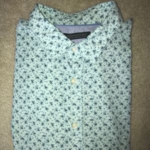 Banana Republic Long Sleeve Graphic Dress Shirt